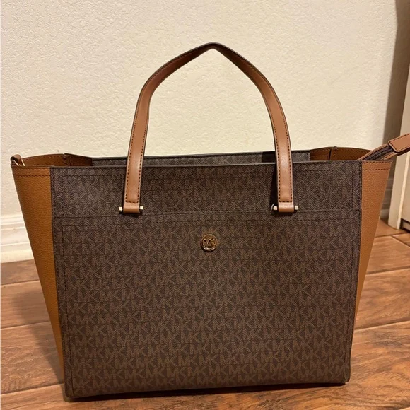 Michael Kors Brown and Tan Tote - Picture 2 of 5